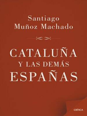 cover image of Cataluña y las demás Españas